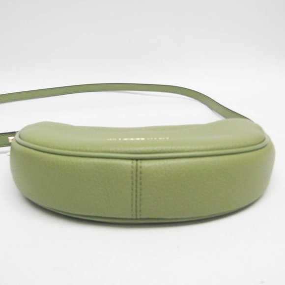 Michael Kors DOVER 35R3G4DC5L Women's Leather Shoulder Bag Light Green - Picture 4 of 13